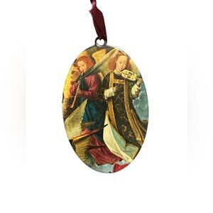 Melodic Angel Ornament metal